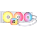 A product image of Corsair NAUTILUS II 360 RS ARGB - 360mm AIO Liquid CPU Cooler (White)