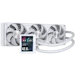 A product image of Corsair NAUTILUS II 360 RS LCD - 360mm AIO Liquid CPU Cooler (White)