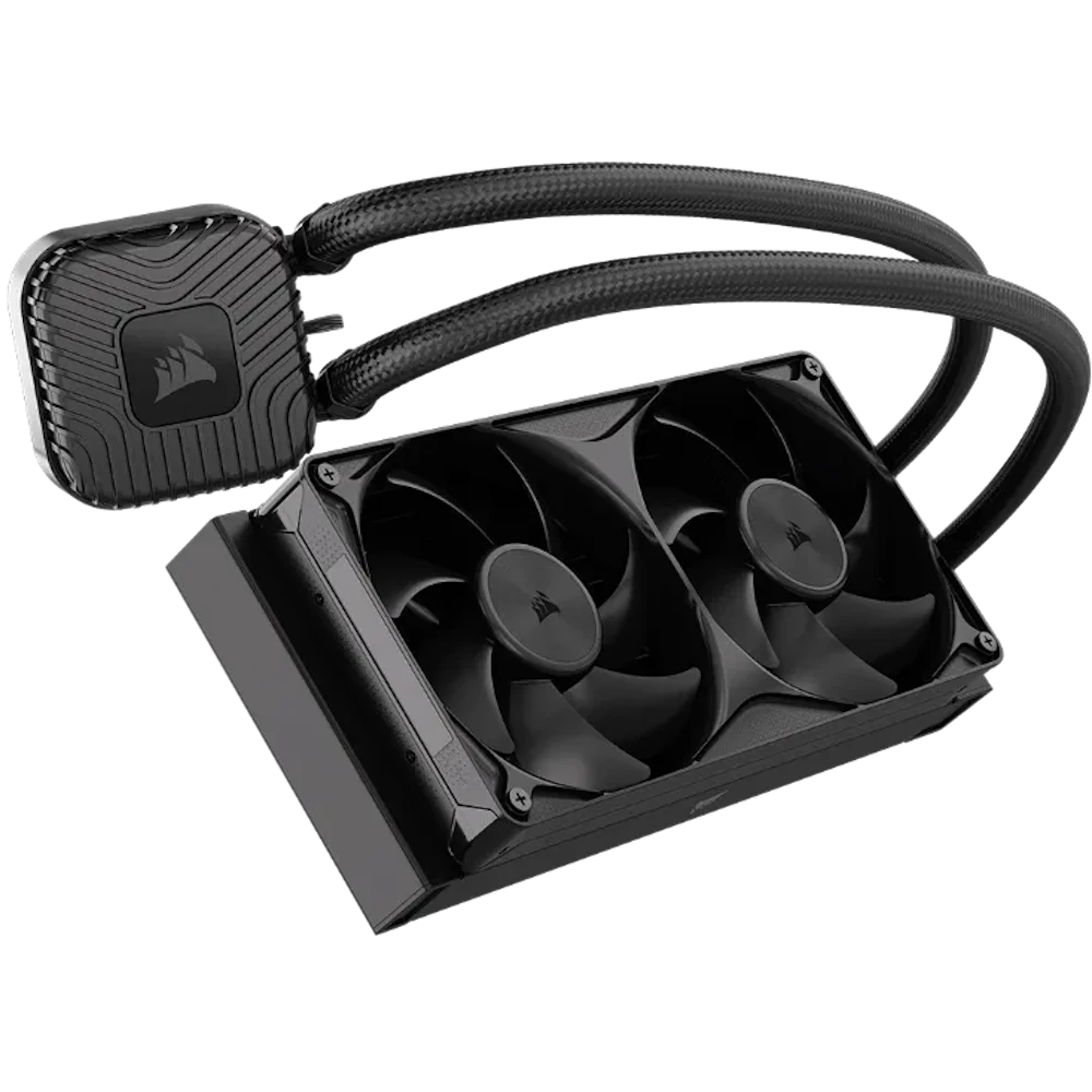 A large main feature product image of Corsair NAUTILUS II 240 RS - 240mm AIO Liquid CPU Cooler (Black)