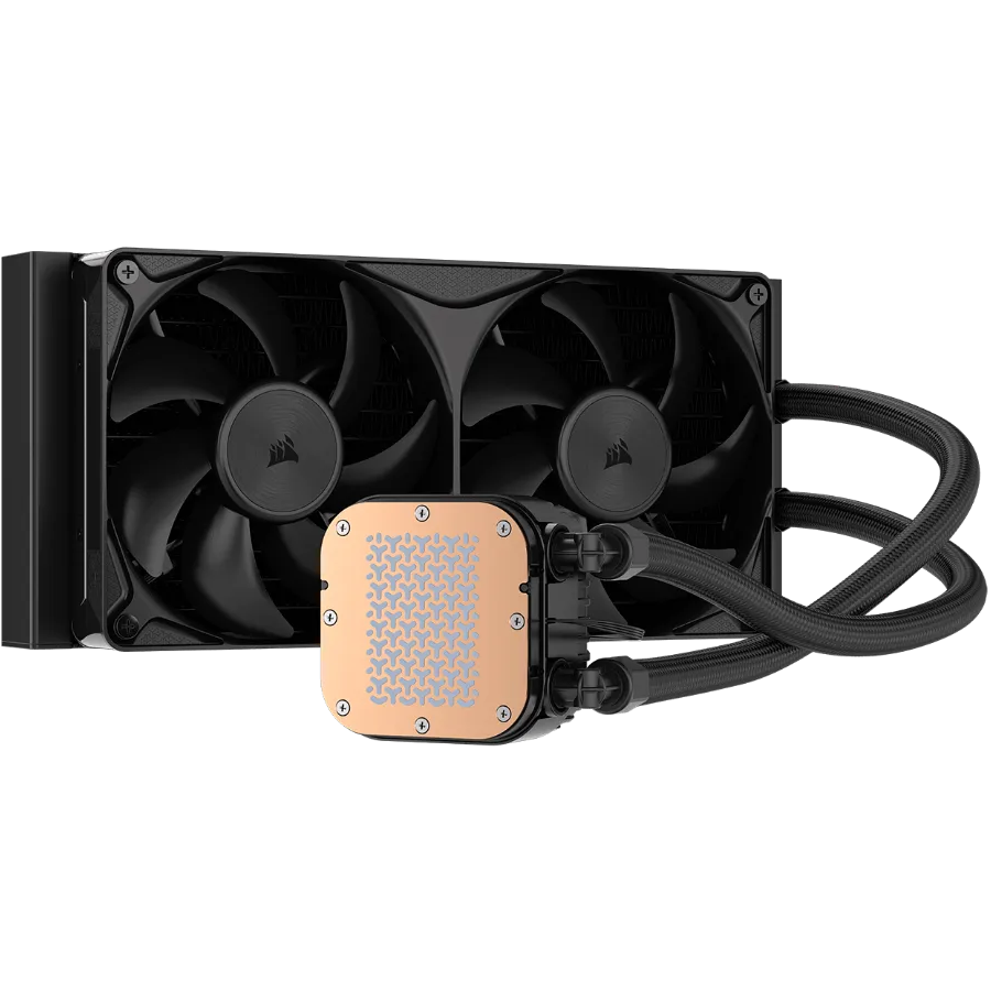 A large main feature product image of Corsair NAUTILUS II 240 RS - 240mm AIO Liquid CPU Cooler (Black)