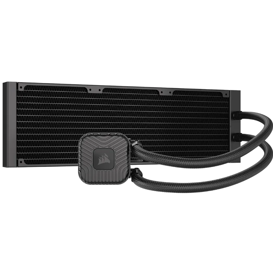 A large main feature product image of Corsair NAUTILUS II 360 RS - 360mm AIO Liquid CPU Cooler (Black)