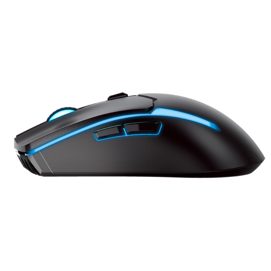 A large main feature product image of EX-DEMO Fantech VENOM II WGC2 Wireless Gaming Mouse - Black