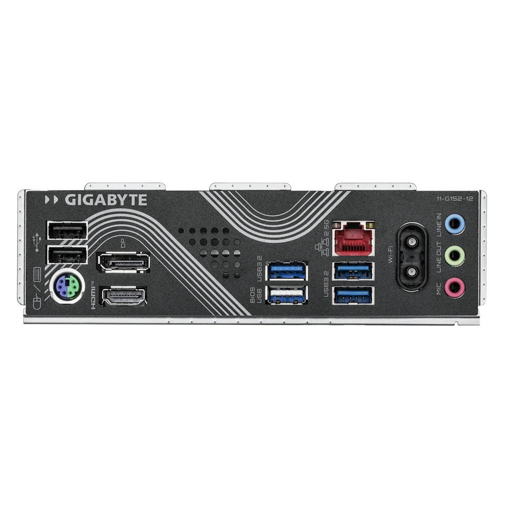 A large main feature product image of EX-DEMO Gigabyte B860M EAGLE WiFi6 LGA1851 mATX Desktop Motherboard