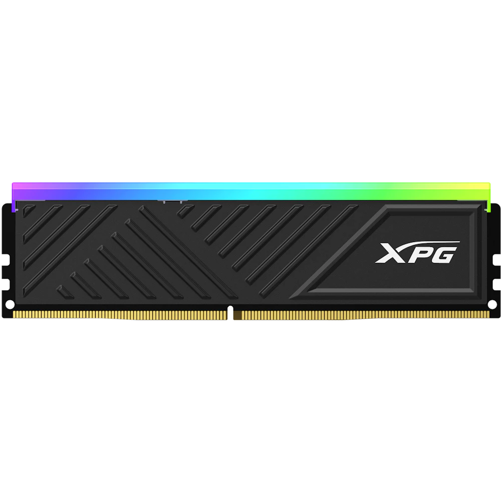 A large main feature product image of ADATA XPG Spectrix D35G RGB 32GB Kit (2x16GB) DDR4-3200 C16 - Black