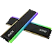 A product image of ADATA XPG Spectrix D35G RGB 32GB Kit (2x16GB) DDR4-3200 C16 - Black