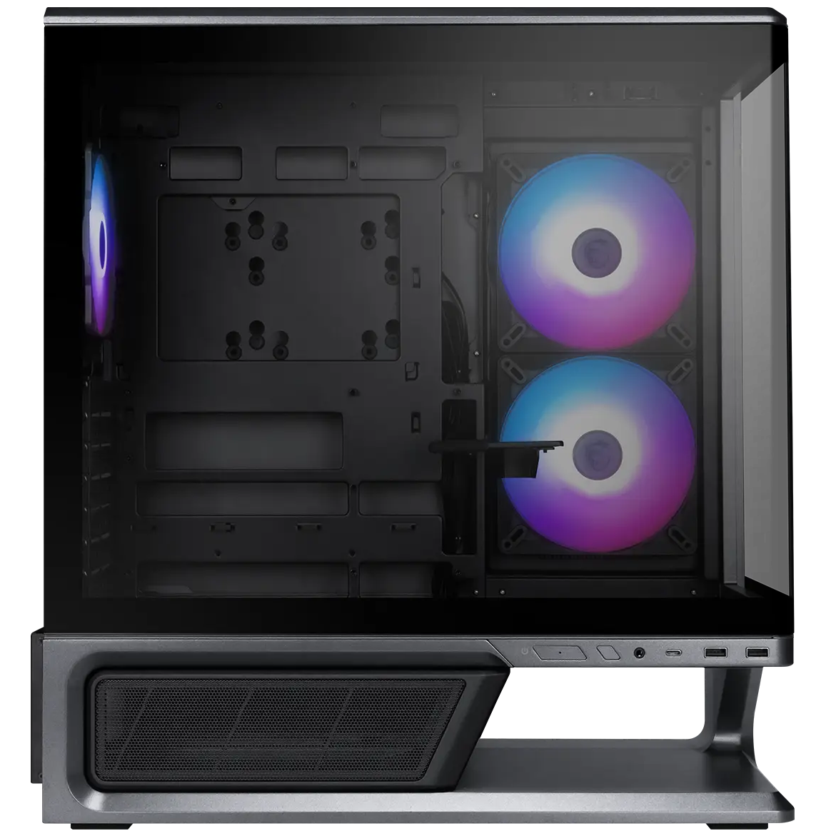 A large main feature product image of MSI MPG VIXTA 300R PZ Mid Tower Case - Black