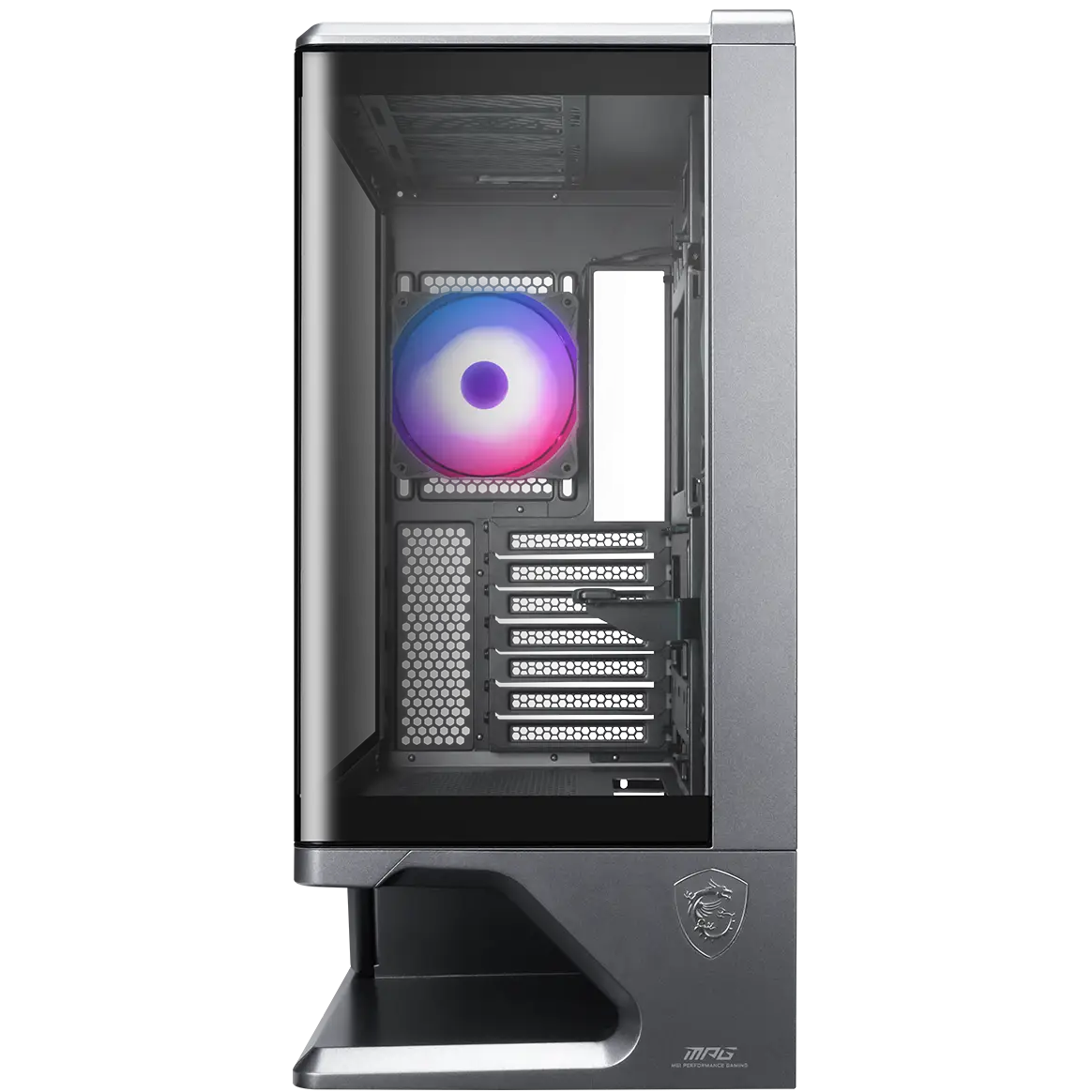 A large main feature product image of MSI MPG VIXTA 300R PZ Mid Tower Case - Black