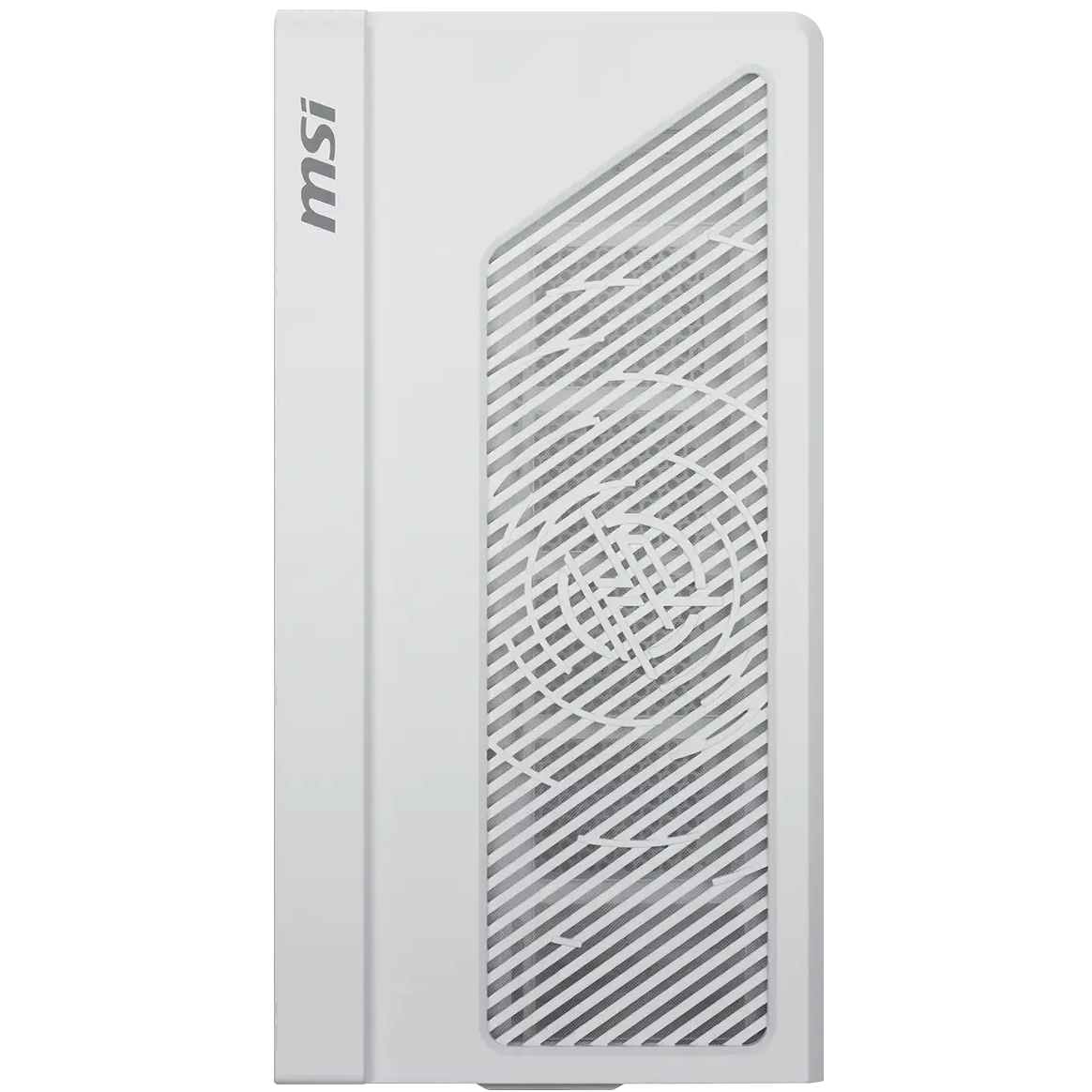 A large main feature product image of MSI MPG VIXTA 300R PZ Mid Tower Case - White