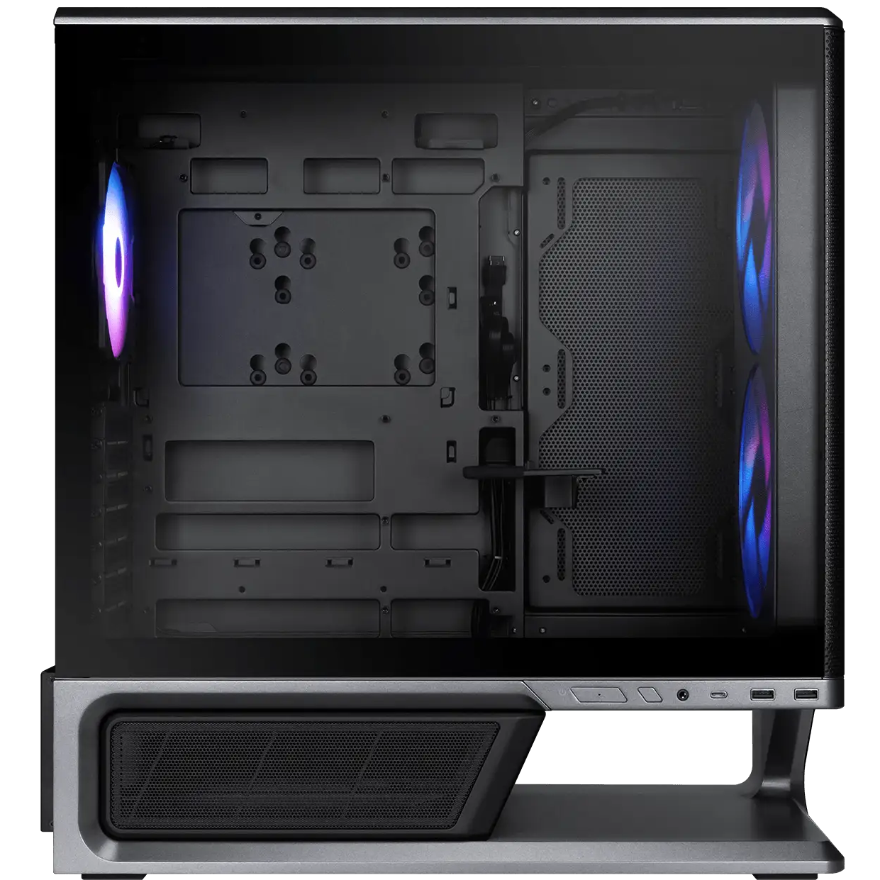 A large main feature product image of MSI MPG VIXTA 300R Airflow PZ Mid Tower Case - Black