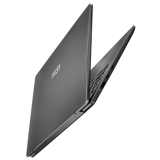 A large main feature product image of EX-DEMO MSI Modern A14 AI (F2H) - 14" Ryzen 5 220, 16GB/512GB - Win 11 Notebook