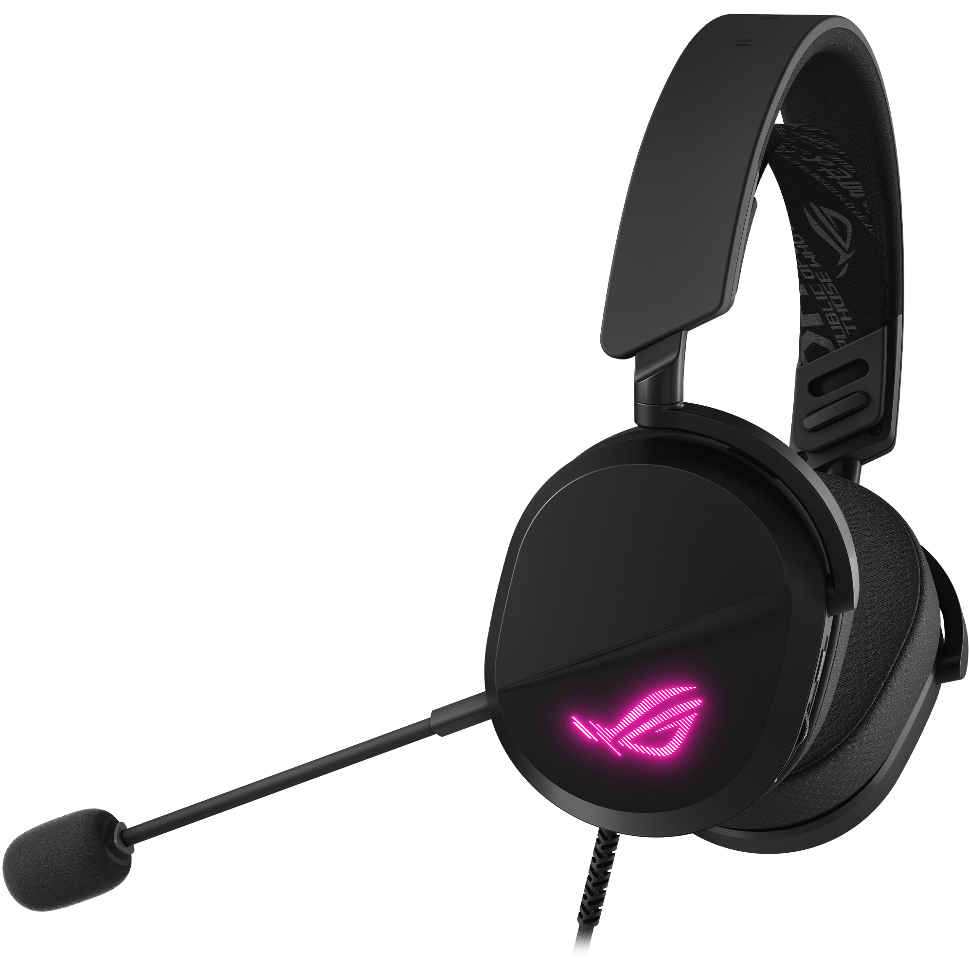 A large main feature product image of ASUS ROG Pelta Core Wired USB-C Gaming Headset