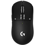A small tile product image of Logitech G PRO X3 SUPERSTRIKE LIGHTSPEED Wireless Gaming Mouse (Midnight Black)