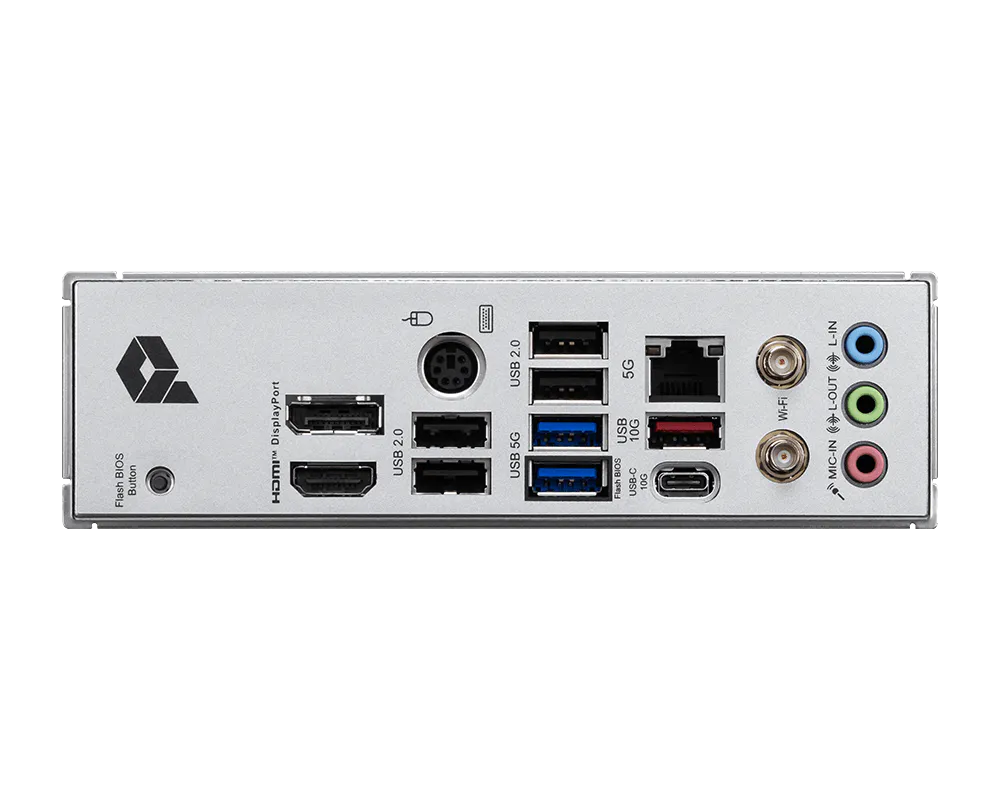 A large main feature product image of MSI PRO Z890-P WIFI6E LGA1851 ATX Desktop Motherboard