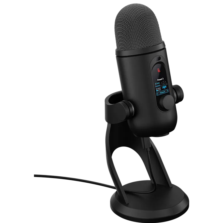 A large main feature product image of Logitech G YETI 2 Gaming Microphone (Black)