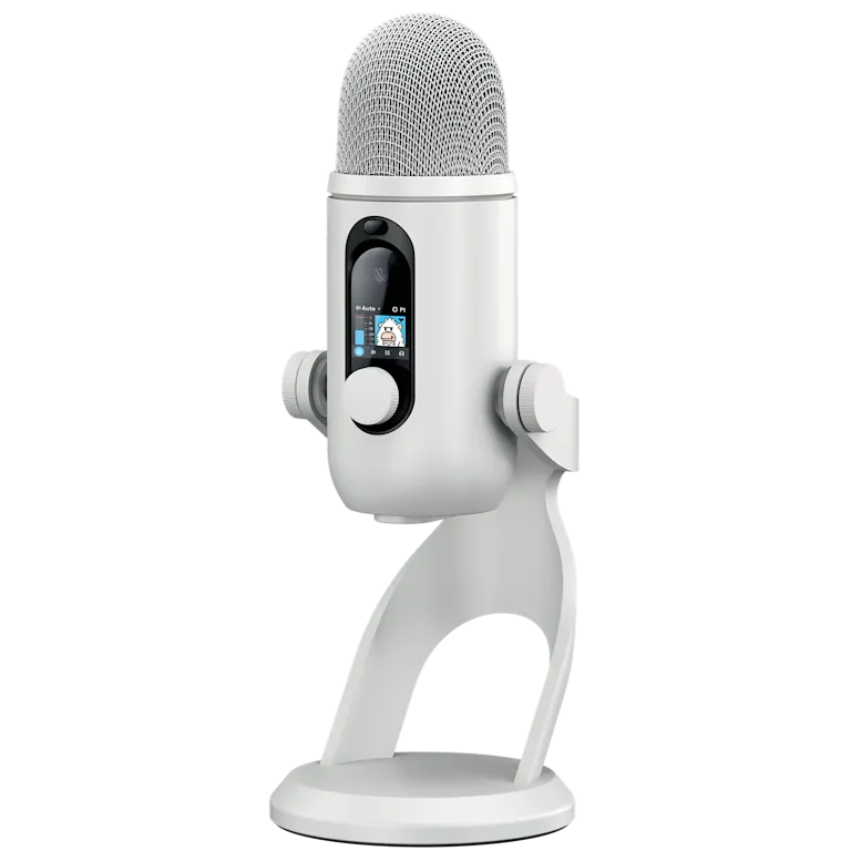 A large main feature product image of  Logitech G YETI 2 Gaming Microphone (White)