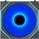 A small tile product image of EX-DEMO Lian Li UNI FAN SL120 INF FLEX - 120mm Modular Wireless PWM Fan (Black)