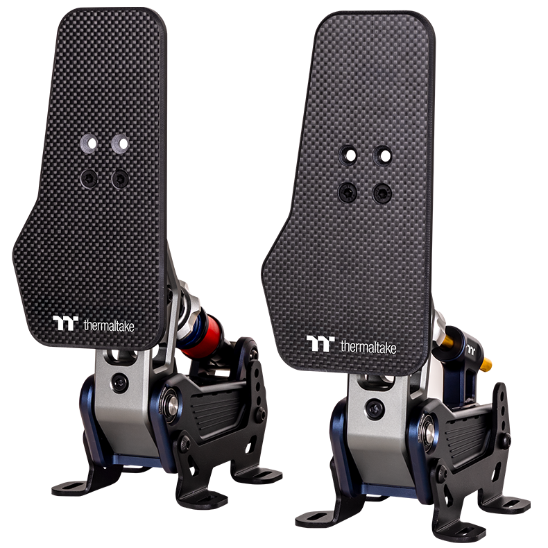 A large main feature product image of Thermaltake XRP-L1 Loadcell Pedal Set