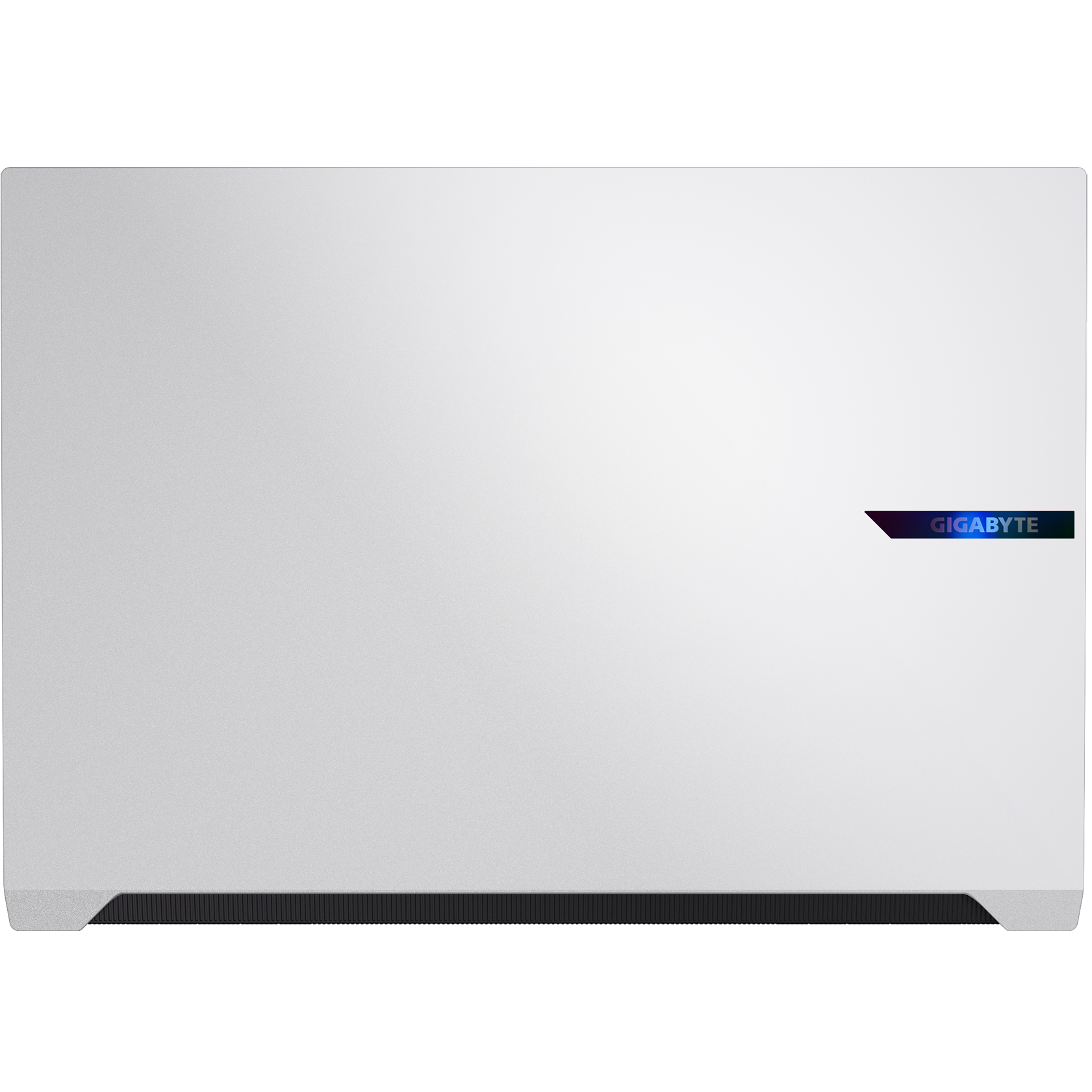 A large main feature product image of Gigabyte AERO X16 (1VH) - 16" 165Hz, Ryzen 7 AI 350, RTX 5060, 16GB/512GB Win 11 Gaming Notebook (Lunar White)