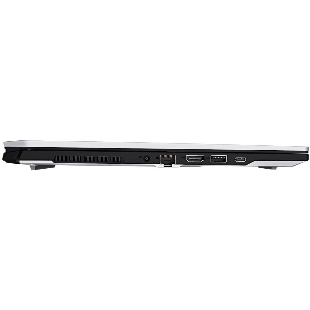 A large main feature product image of Gigabyte AERO X16 (4WH) - 16" 165Hz, Ryzen 9 AI 465, RTX 5070, 16GB/1TB Win 11 Gaming Notebook (Lunar White)