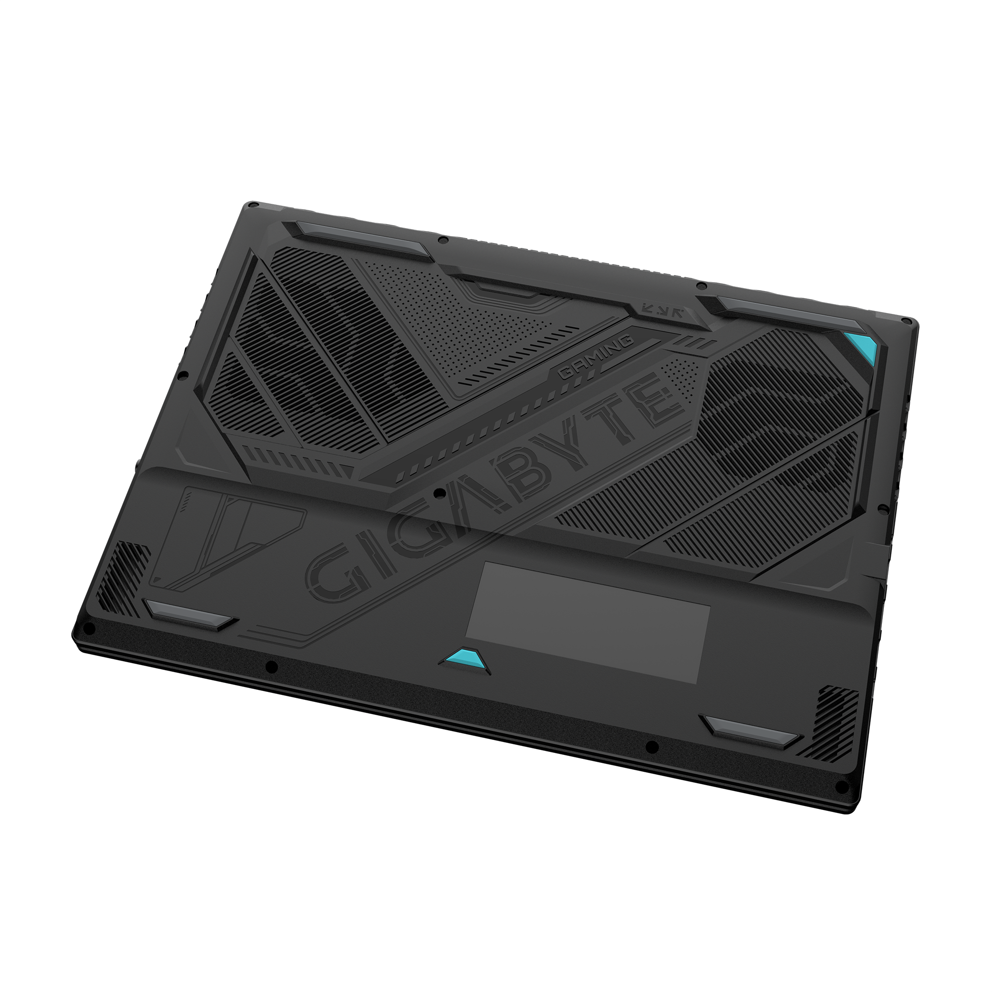 A large main feature product image of Gigabyte Gaming A16 (3VH) - 16" 165Hz, Ryzen 7 260, RTX 5060, 16GB/512GB Win 11 Gaming Notebook (Black Steel)