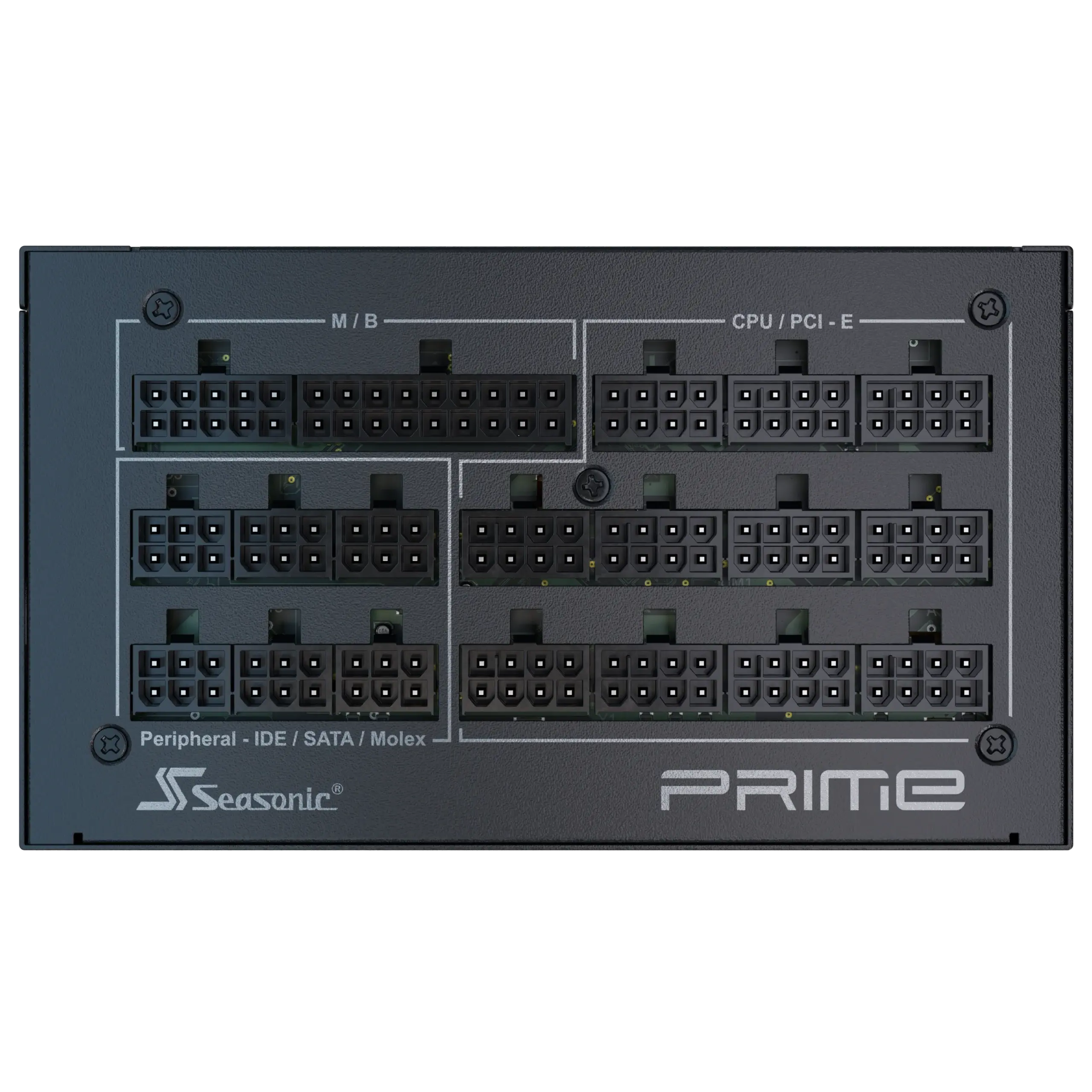 A large main feature product image of EX-DEMO Seasonic PRIME TX 1600W Titanium PCIe 5.1 ATX 3.0 Modular 15A PSU