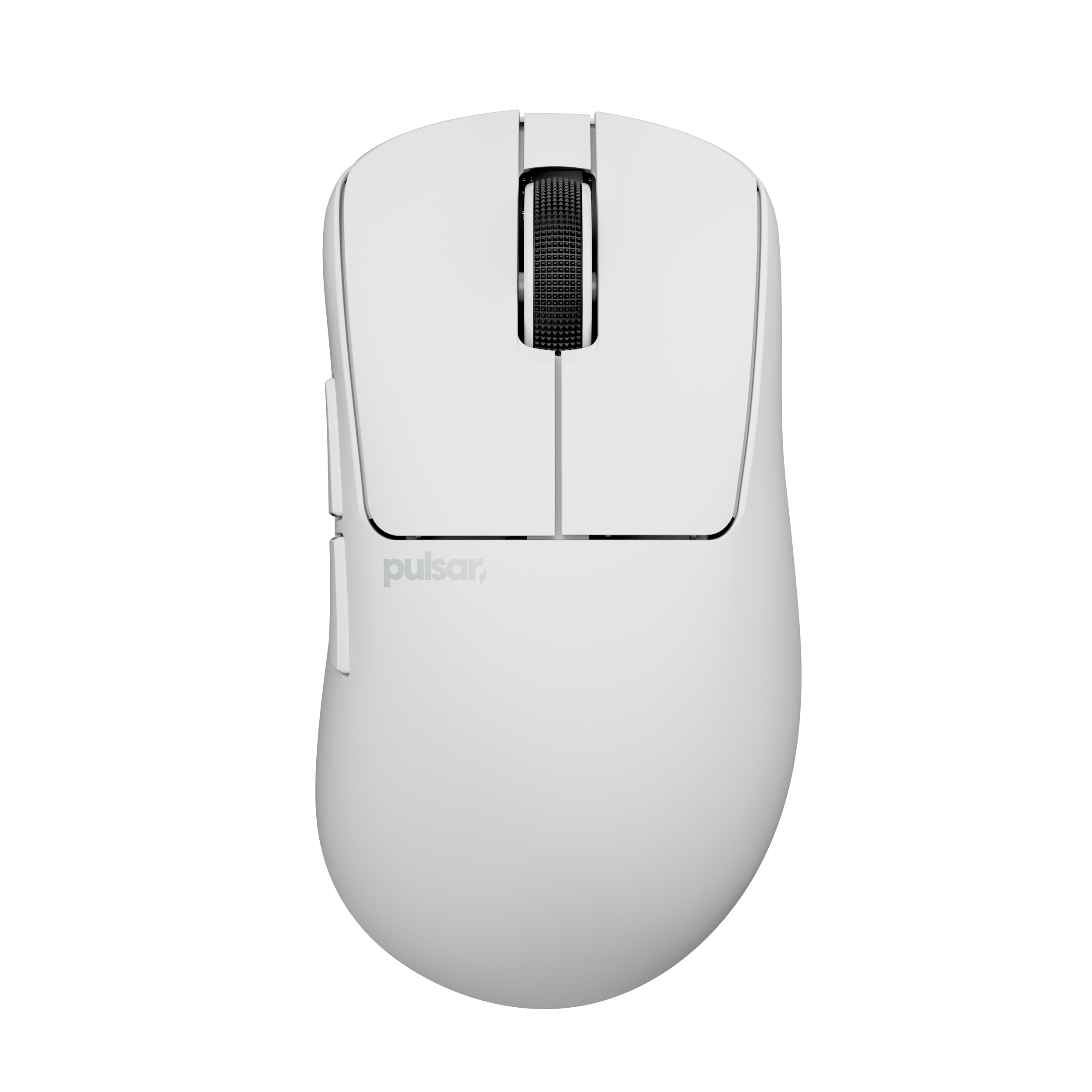 A large main feature product image of EX-DEMO Pulsar Xlite CrazyLight - 43g Ultra-Lightweight 8K Wireless Gaming Mouse (Uyuni White)