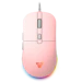 A product image of Fantech KANATA VX9S RGB Light 6D Wired Gaming Mouse - Pink