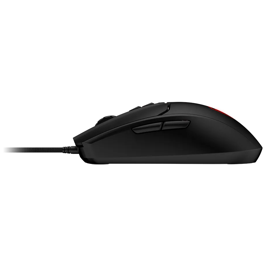 A large main feature product image of MSI Forge GM100 Gaming Mouse