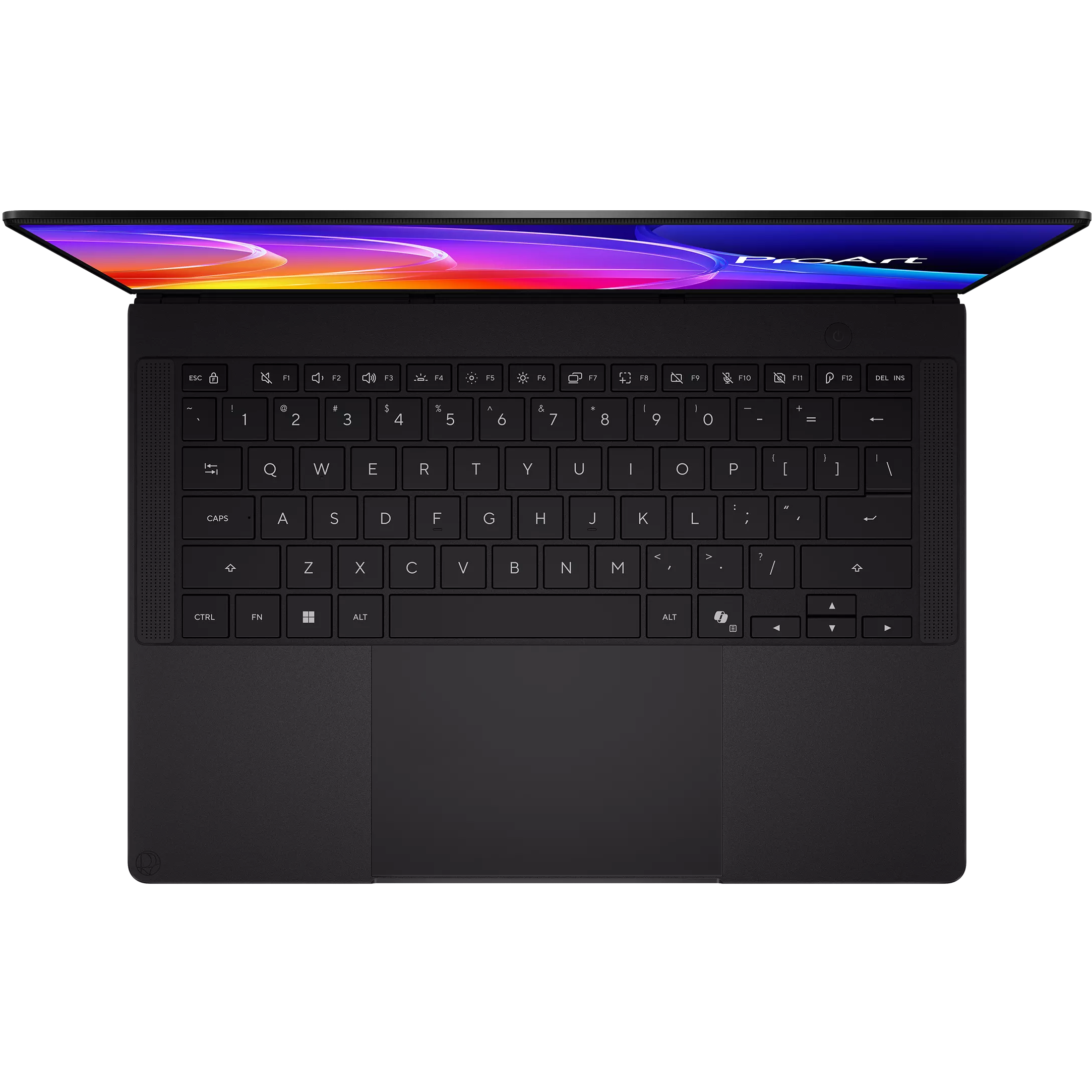 A large main feature product image of ASUS ProArt P14 (H7407) - 14" 3K OLED 120Hz Touch, NVIDIA RTX Spark N1X 20-core CPU. 64GB/1TB - Win 11 Pro Notebook
