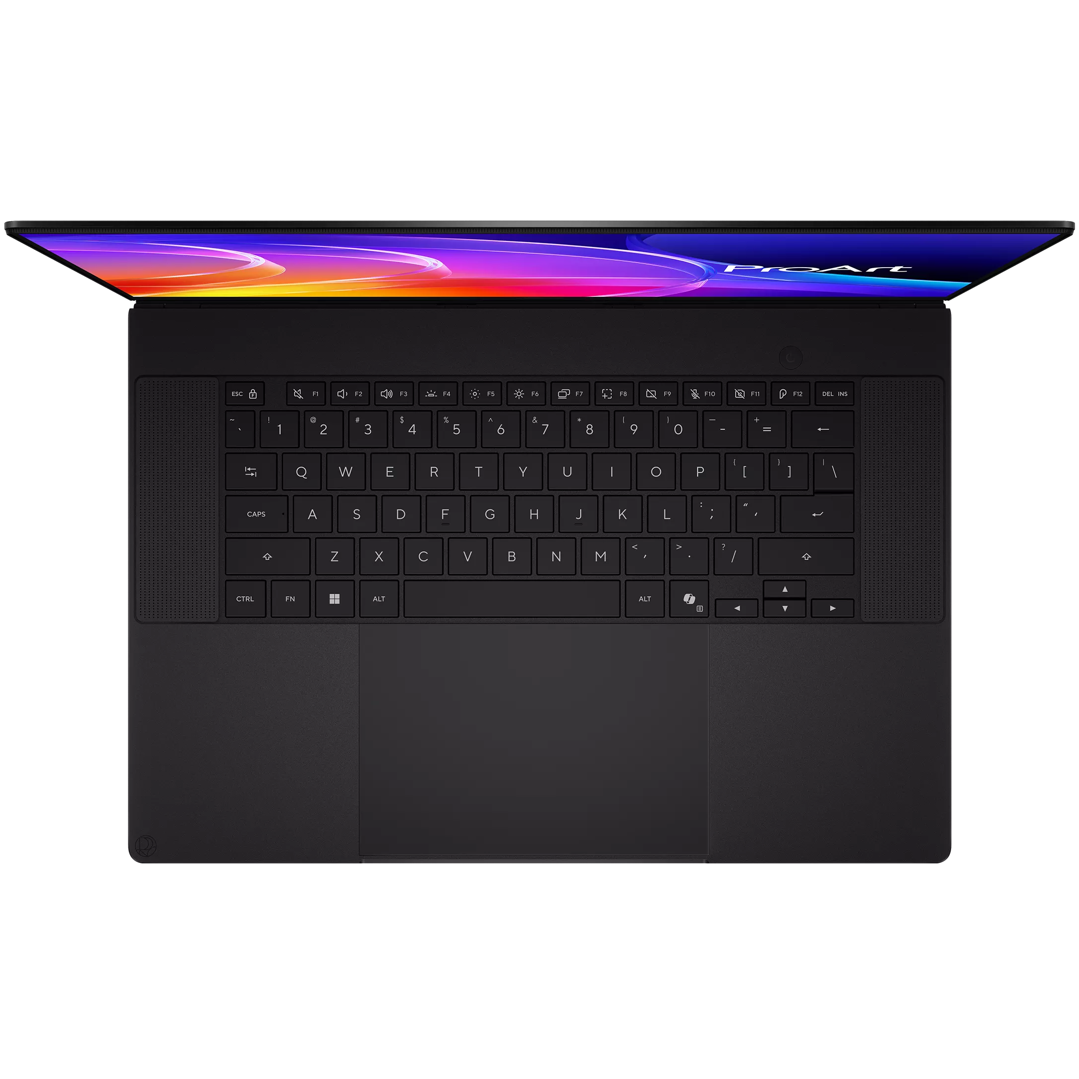A large main feature product image of ASUS ProArt P16 (H7607) - 16" 3K OLED 120Hz Touch, NVIDIA RTX Spark N1X 20-core CPU. 64GB/1TB - Win 11 Pro Notebook