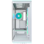A small tile product image of EX-DEMO Montech TG3 Curved ARGB Mid Tower Case (White)