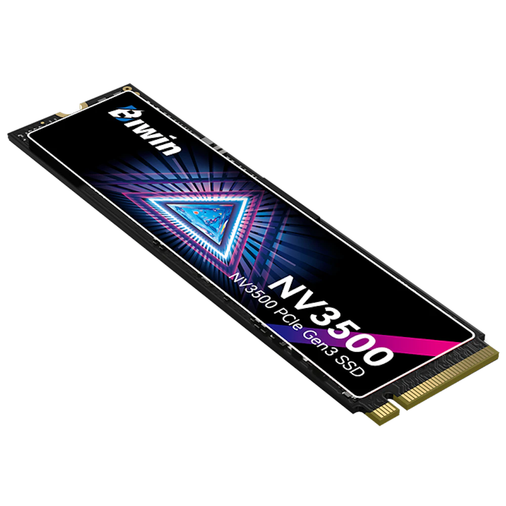 A large main feature product image of EX-DEMO BIWIN Black Opal NV3500 PCIe Gen3 NVMe M.2 SSD - 512GB