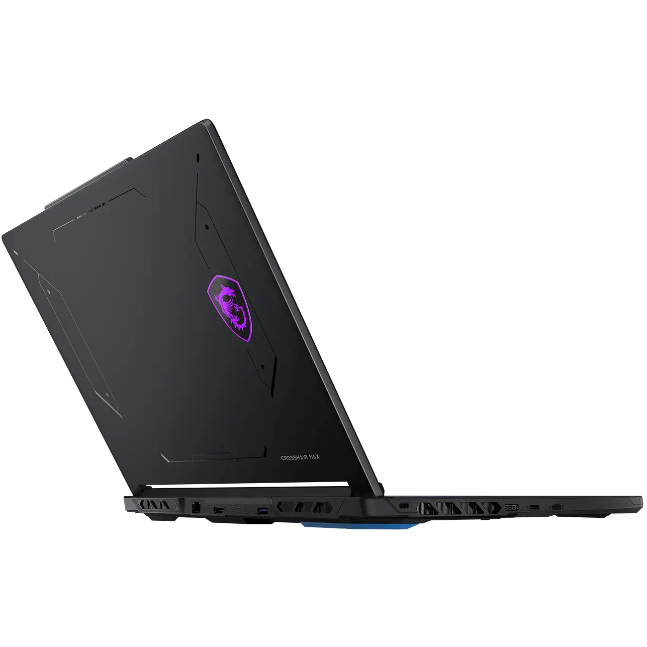 A large main feature product image of MSI Crosshair 16 MAX HX (E2WGXK) - 16" 165Hz OLED, Ultra 9 275HX, RTX 5070, 16GB/1TB - Win 11 Gaming Notebook