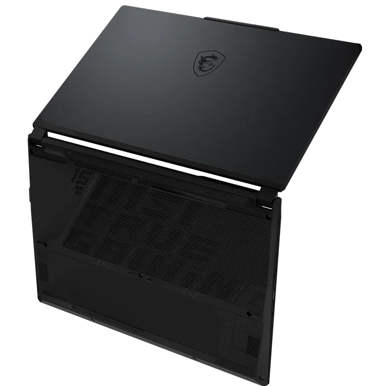 A large main feature product image of MSI Cyborg 15 Black Edition (A13VEO) - 15.6" 144Hz, i5-13420H, RTX 4050, 16GB/512GB - Win 11 Gaming Notebook