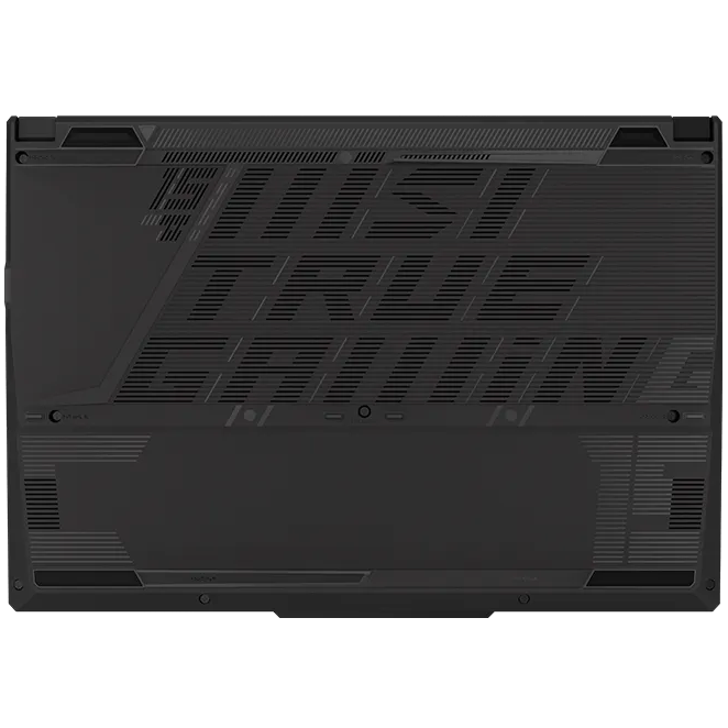 A large main feature product image of MSI Cyborg 15 Black Edition (A13VEO) - 15.6" 144Hz, i5-13420H, RTX 4050, 16GB/512GB - Win 11 Gaming Notebook