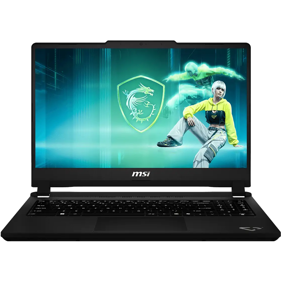 A large main feature product image of MSI Cyborg 15 MAX (C2WG) - 15.6" 144Hz, Core 7 240H, RTX 5070, 16GB/512GB - Win 11 Gaming Notebook