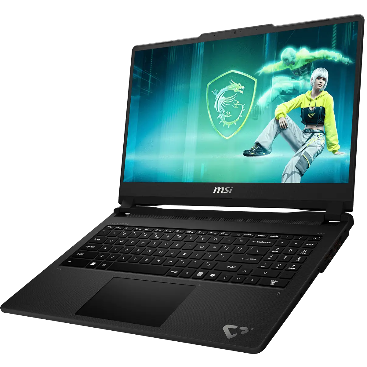 A large main feature product image of MSI Cyborg 15 MAX (C2WG) - 15.6" 144Hz, Core 7 240H, RTX 5070, 16GB/512GB - Win 11 Gaming Notebook