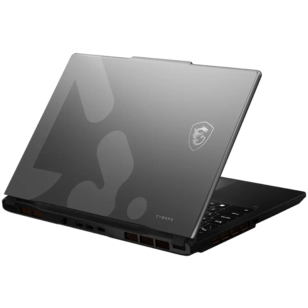 A large main feature product image of MSI Cyborg 15 MAX (C2WG) - 15.6" 144Hz, Core 7 240H, RTX 5070, 16GB/512GB - Win 11 Gaming Notebook