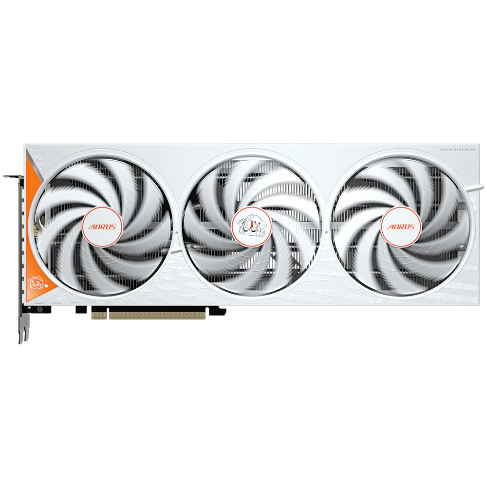 A large main feature product image of Gigabyte GeForce RTX 5060 Aorus 8GB GDDR7 - Ari Edition