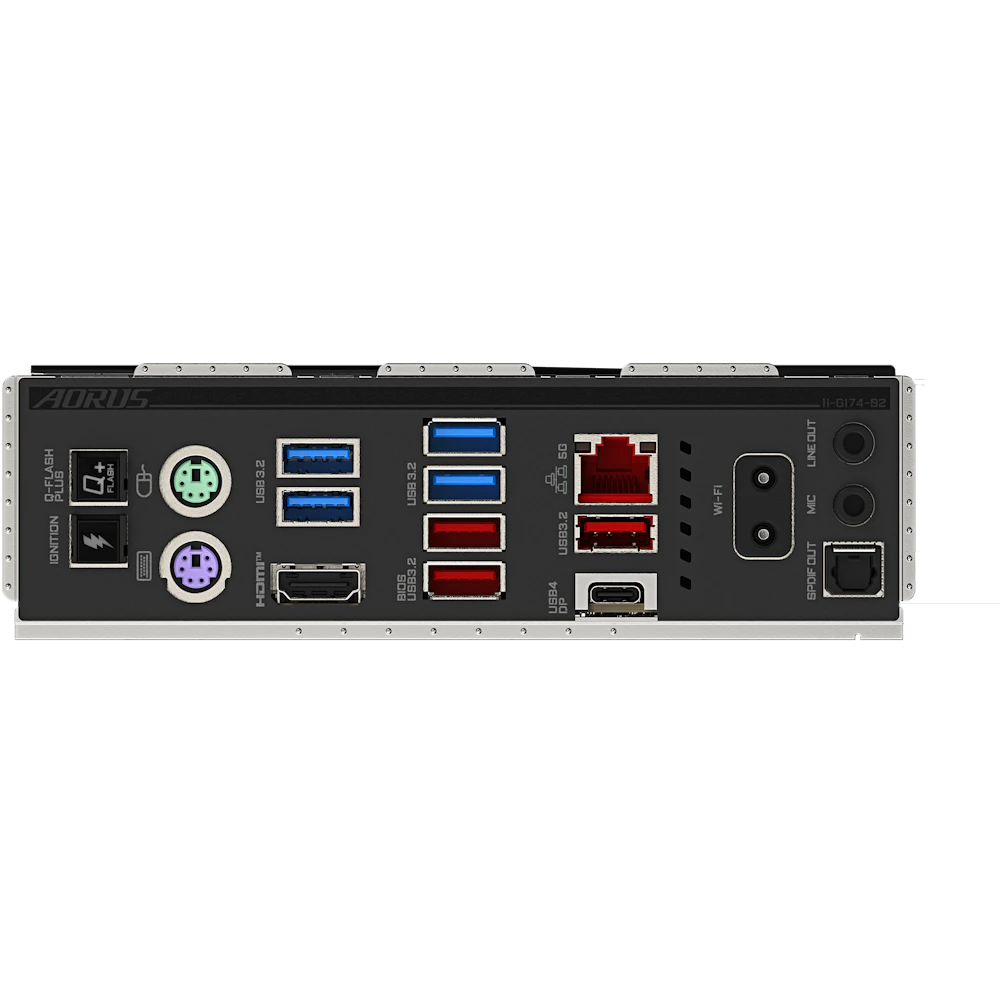 A large main feature product image of Gigabyte Aorus X870 Infinity AM5 ATX Desktop Motherboard