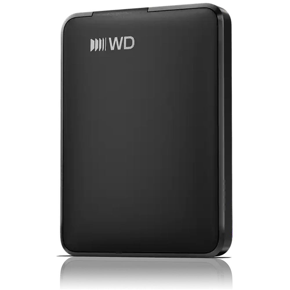 A large main feature product image of WD Elements Portable External 2.5" HDD - 2TB