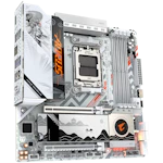 A small tile product image of EX-DEMO Gigabyte B850M AORUS ELITE WiFi7 ICE-P AM5 mATX Desktop Motherboard - Waifu