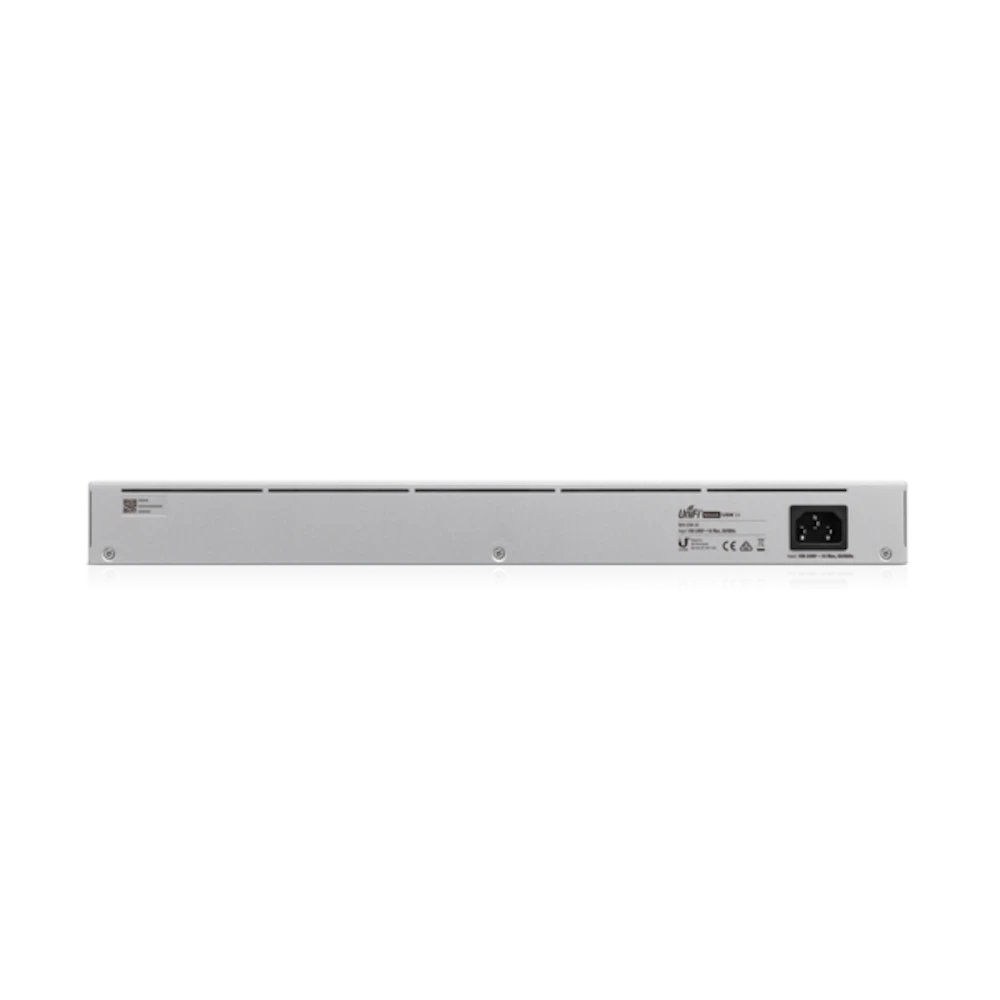 A large main feature product image of EX-DEMO Ubiquiti UniFi Standard 24-Port 1GbE Layer 2 Switch