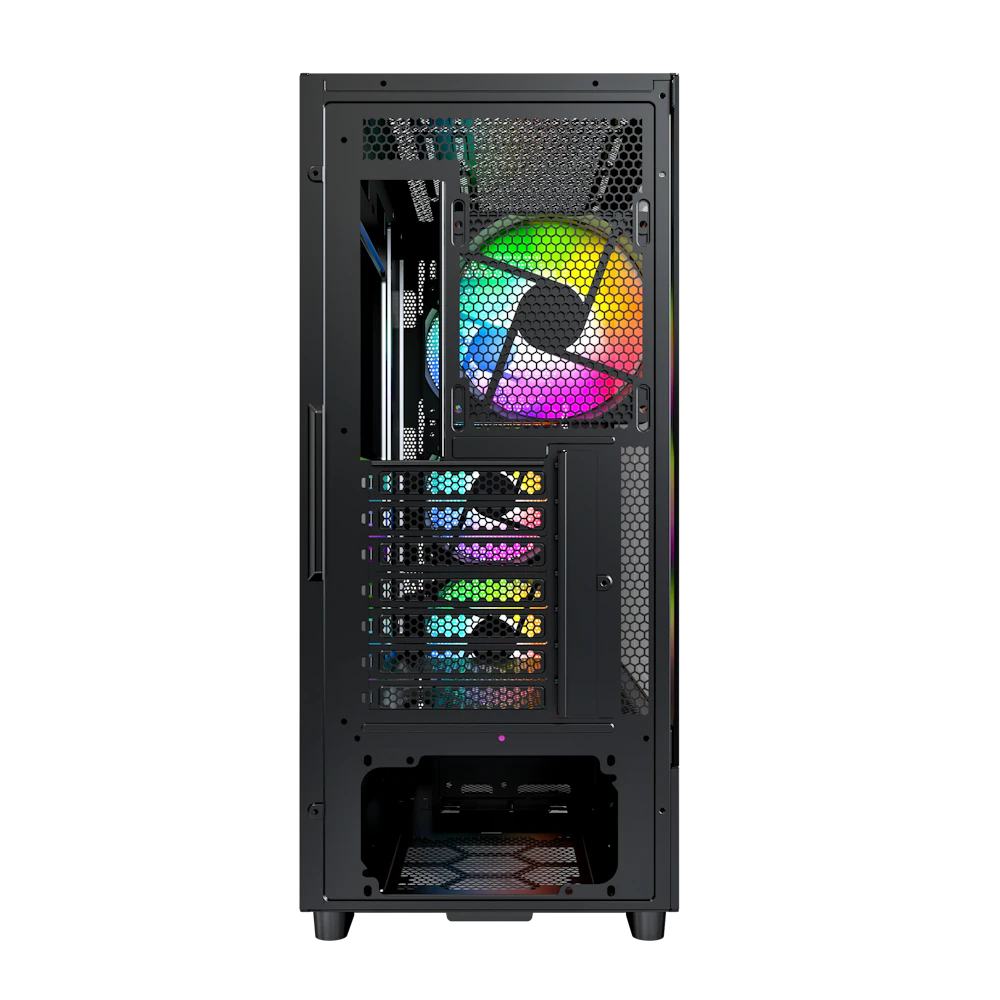 A large main feature product image of EX-DEMO Montech X5 Mid Tower Case (Black)