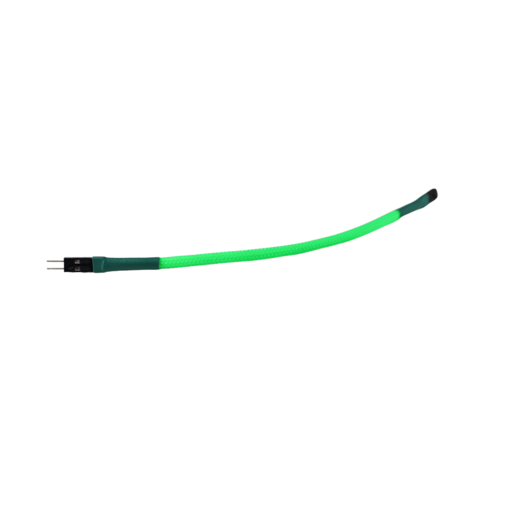 GamerChief Front Panel I/O Single 15cm Sleeved Extension Cable (Green)