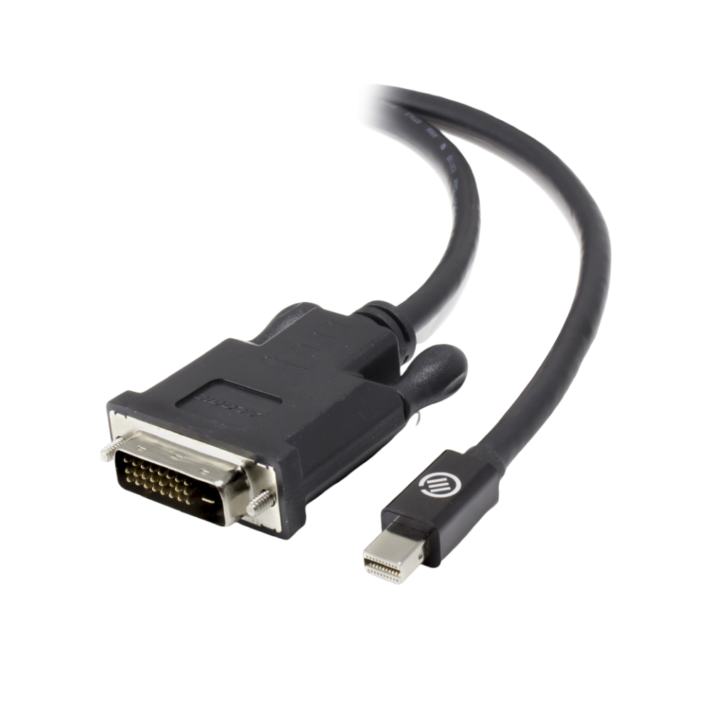 ALOGIC Elements ACTIVE 2m Mini DisplayPort to DVI-D Cable with 4K Support - Male to Male
